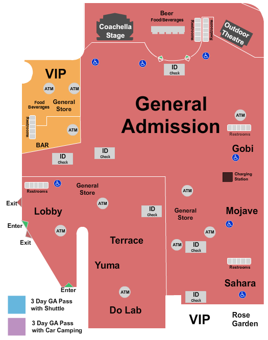 Empire Polo Field ENHYPEN Seating Chart